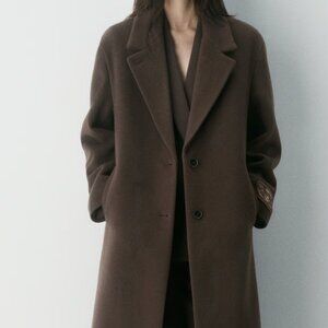 Aritzia The Only Coat - Soft Wool Cashmere
